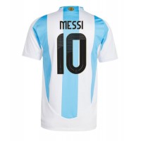 Argentina Lionel Messi #10 Hjemmebanetrøje Copa America 2024 Kortærmet